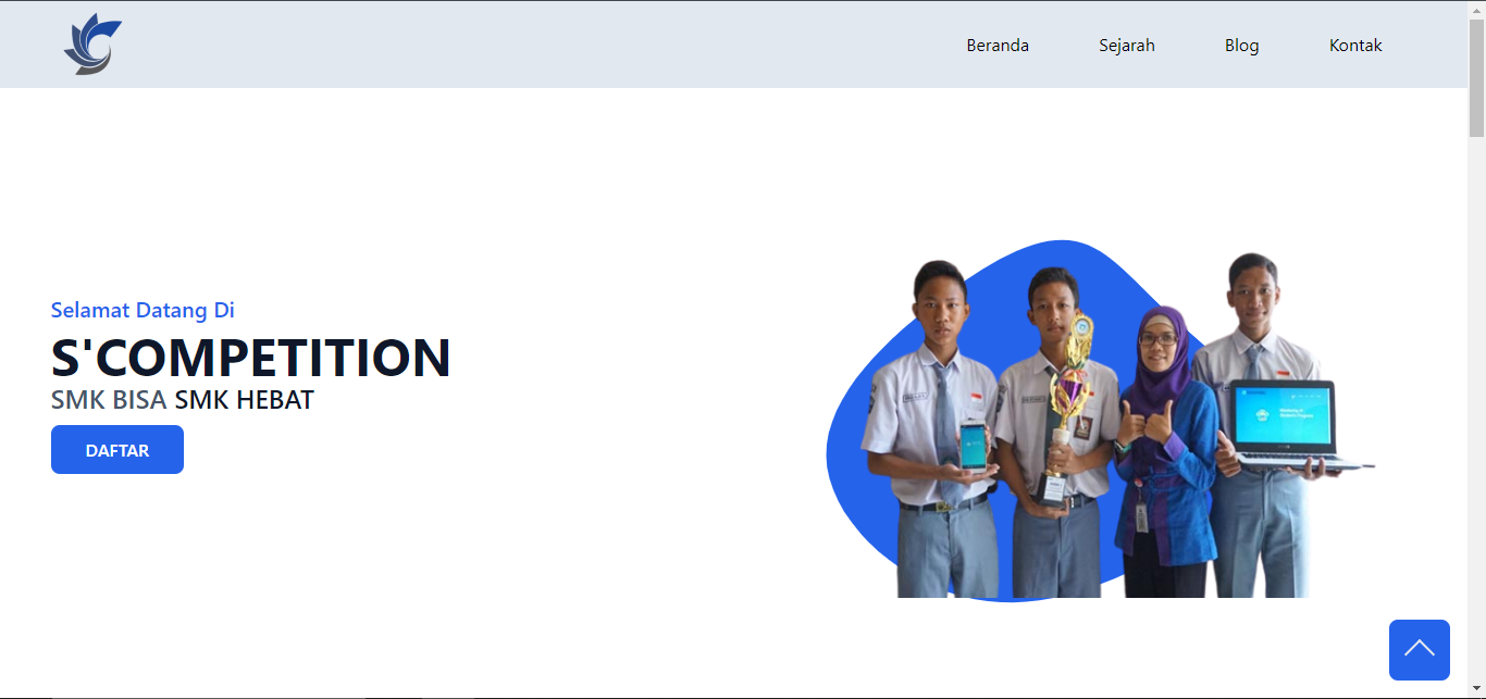 landing page